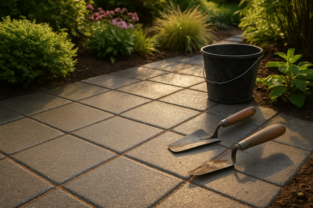 Le sable polymère : l'allié parfait pour des joints impeccables
