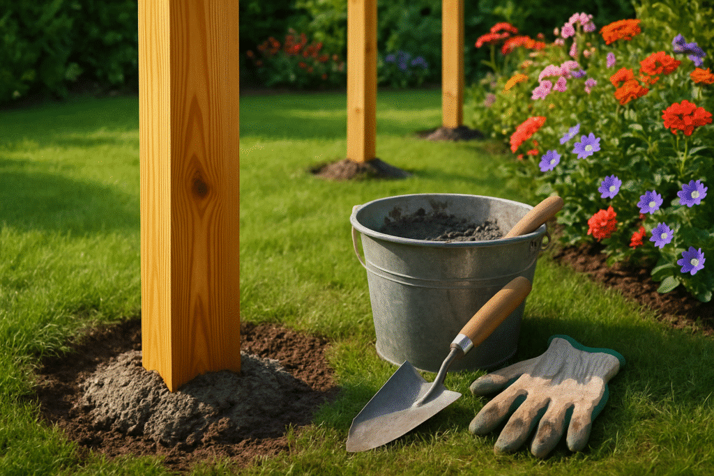 Les astuces incontournables pour sceller vos poteaux en bois dans le jardin — free download