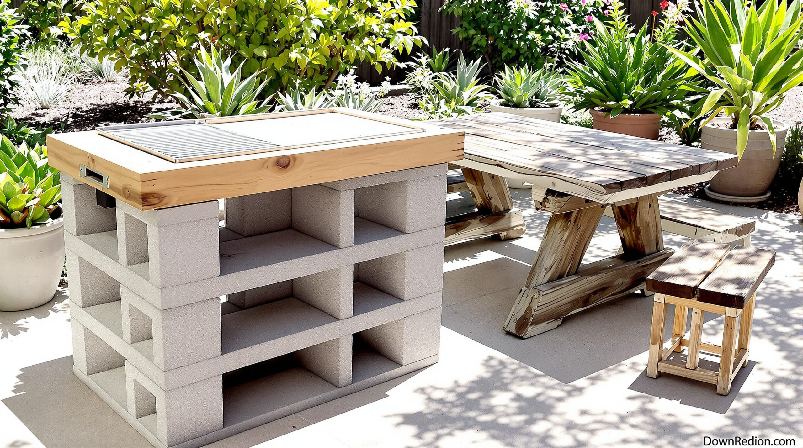 découvrez comment construire un barbecue en parpaings avec une table et des bancs sur mesure pour sublimer votre jardin. suivez nos conseils étape par étape pour un espace convivial et durable.