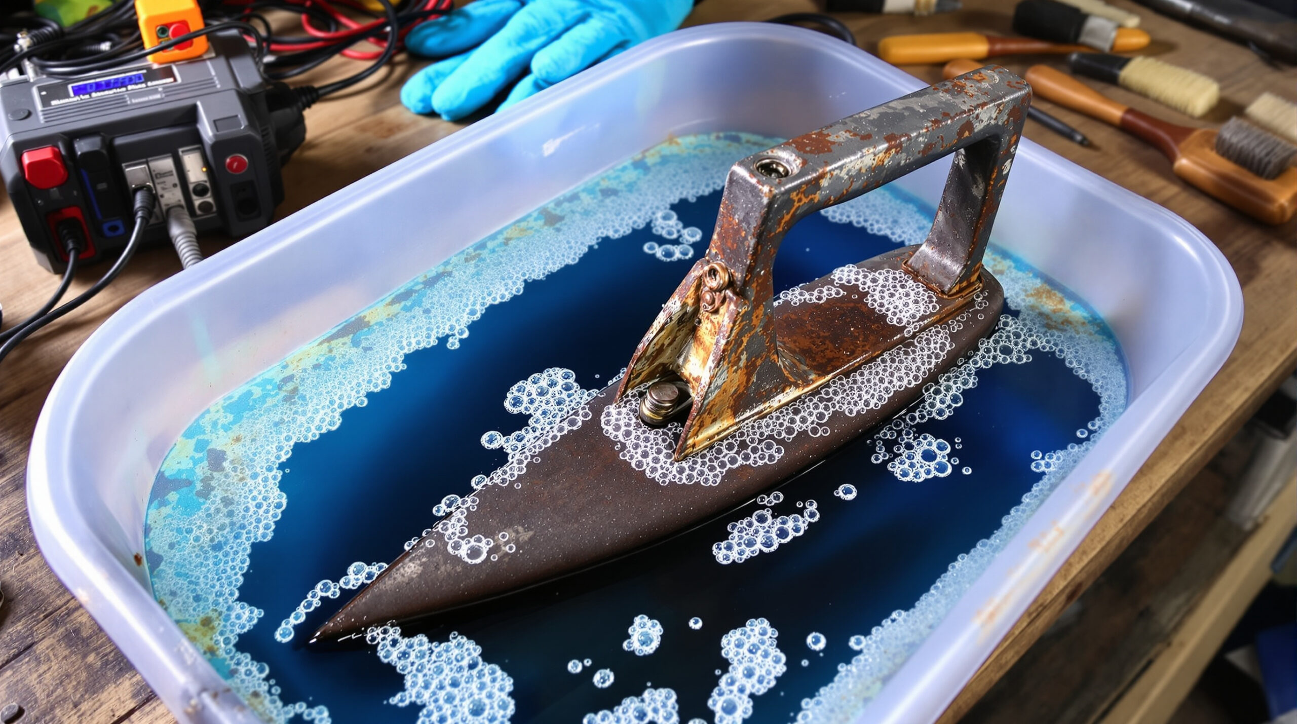 découvrez comment fonctionne le dérouillage par électrolyse : une méthode efficace et écologique pour éliminer la rouille des objets métalliques tout en conservant leur intégrité.