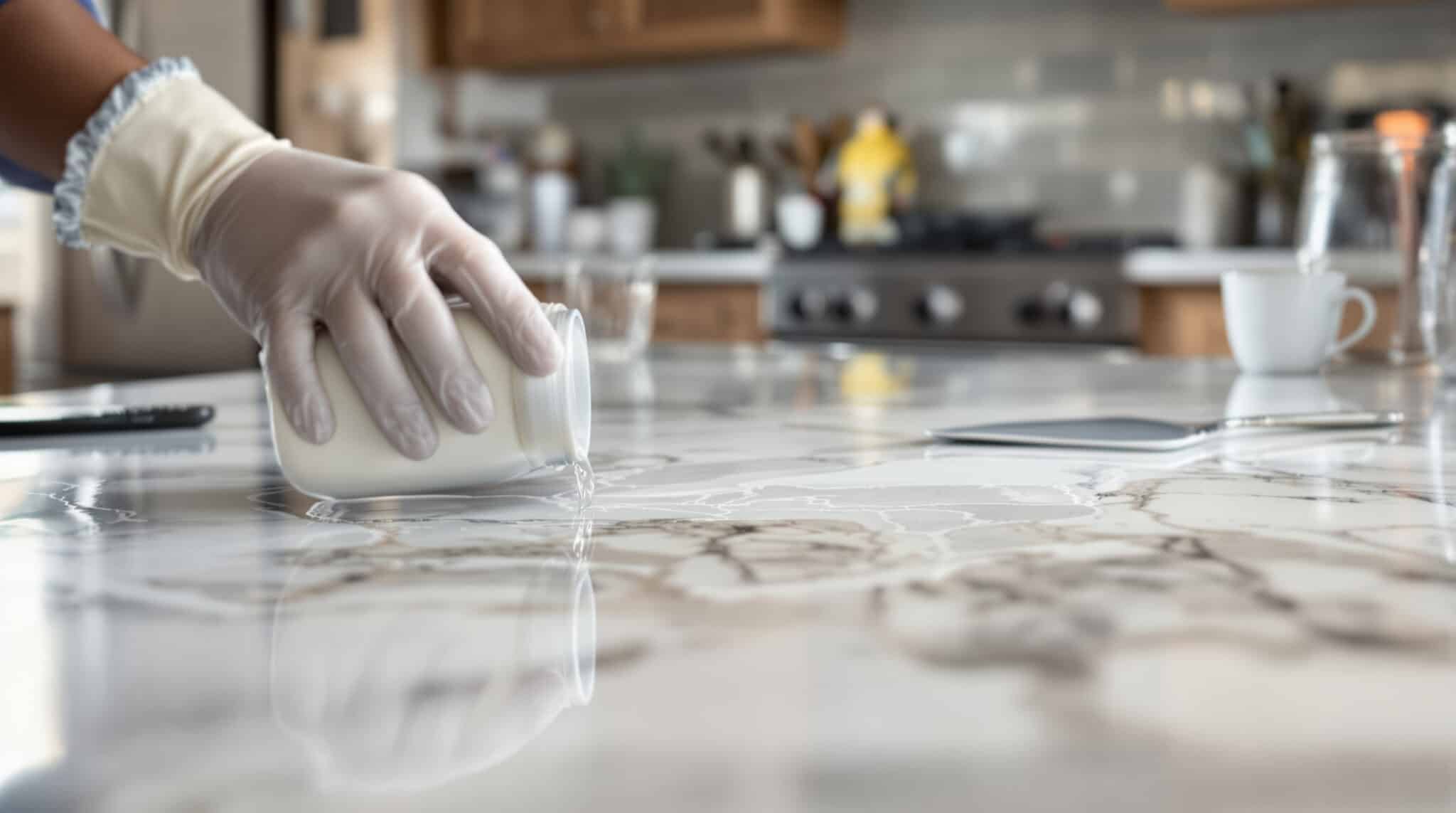 découvrez comment appliquer une résine pour transformer et sublimer votre plan de travail de cuisine avec style et durabilité.