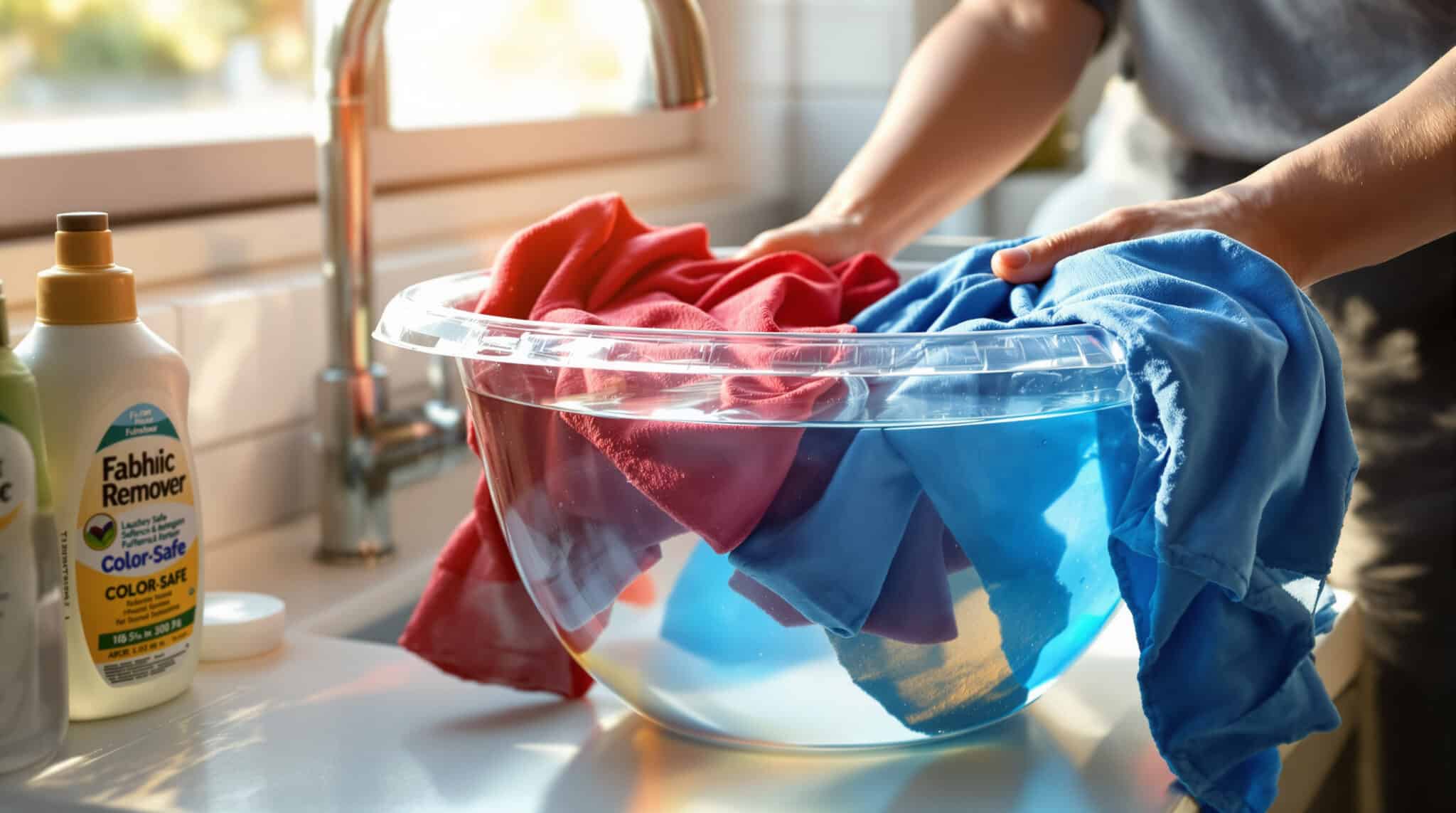 découvrez des astuces efficaces pour récupérer votre linge décoloré suite à un lavage accidentel et redonnez-lui sa couleur d'origine facilement.