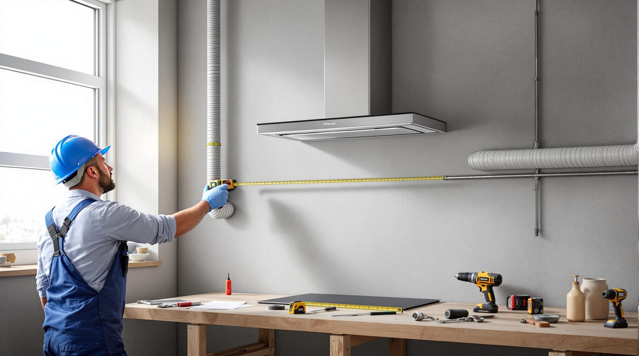 découvrez notre guide pratique pour installer facilement une hotte aspirante avec extraction extérieure en cuisine. instructions étape par étape pour une ventilation efficace et un air pur.