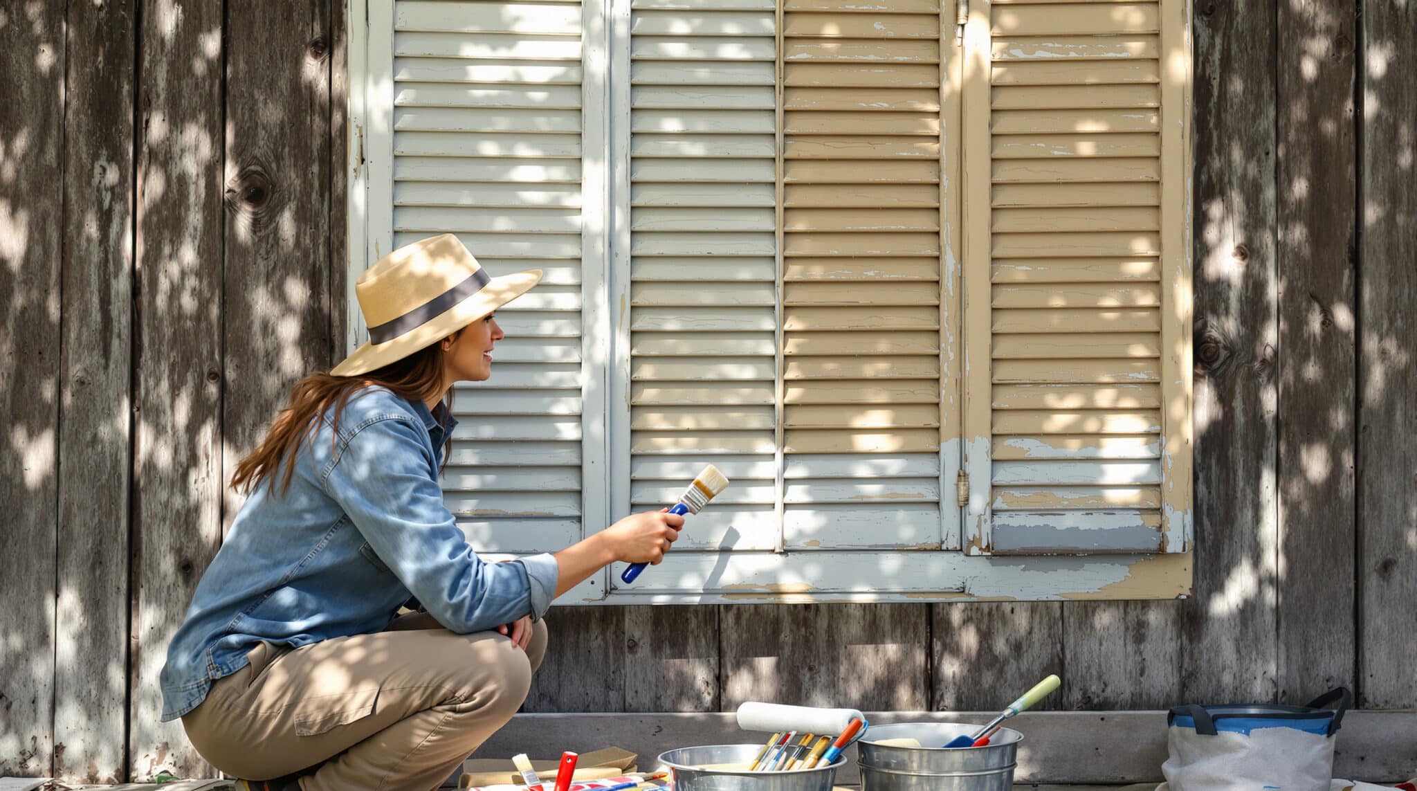 découvrez notre sélection des 8 meilleures peintures pour sublimer et protéger efficacement vos surfaces en bois extérieures.