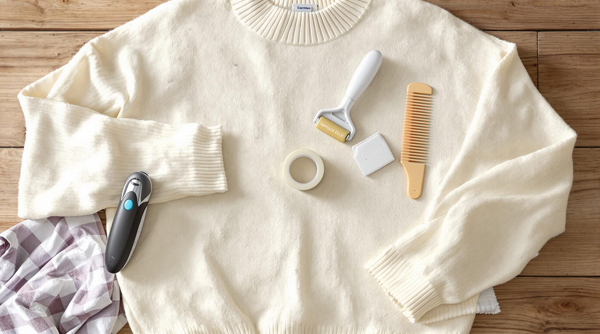 découvrez cinq conseils pratiques et efficaces pour éliminer facilement les peluches de votre pull en laine et garder vos vêtements comme neufs.