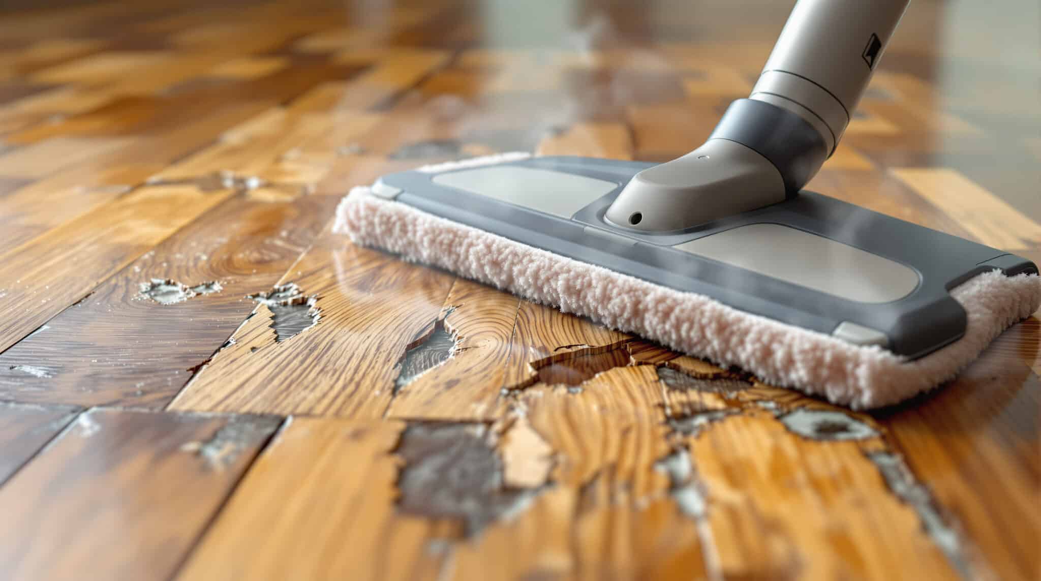 découvrez les risques liés au nettoyage d'un parquet avec un balai vapeur et apprenez comment protéger efficacement votre revêtement en bois sans l'endommager.