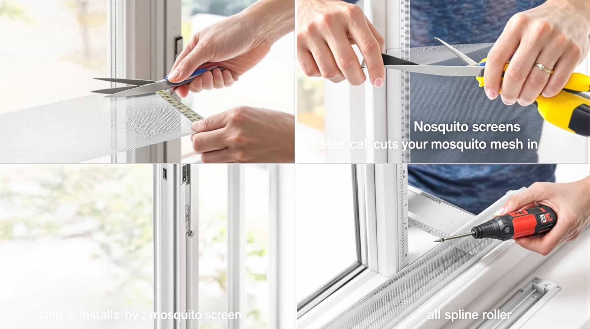 découvrez comment créer et installer facilement une moustiquaire sur vos fenêtres pour protéger votre intérieur des insectes tout en laissant passer l'air frais.
