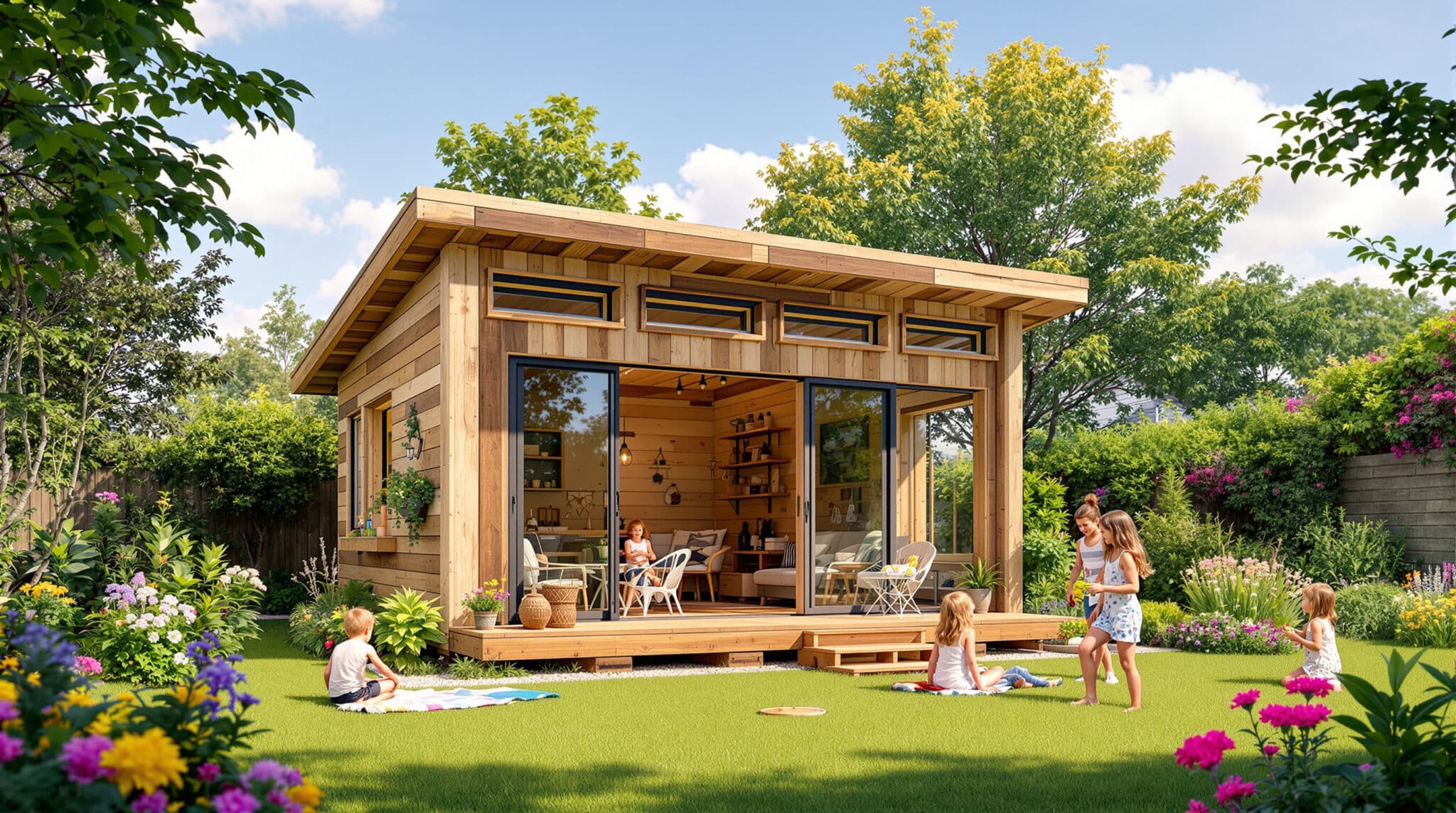découvrez comment créer une oasis en plein air avec notre guide complet pour bâtir une cabane agréable et éco-responsable en utilisant des palettes recyclées. transformez votre jardin en un espace détente unique !