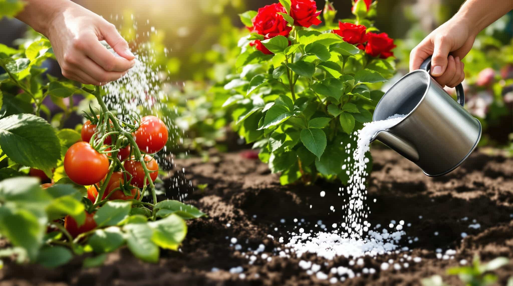 découvrez cinq façons efficaces d'utiliser le sel d'epsom pour enrichir et améliorer la santé de votre jardin.